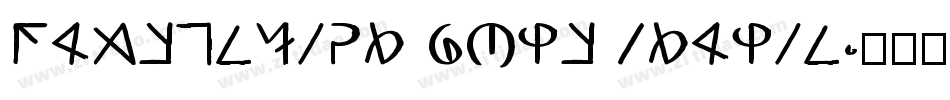 HandScript Bold Italic字体转换